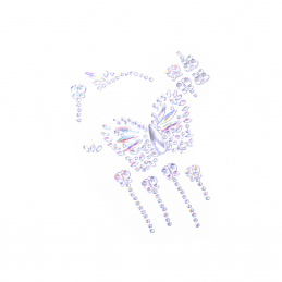 Aga4Kids Самозалепващи се камъчета DS8113BN