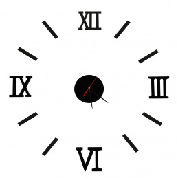 Aga стенен часовник Black Roman Numerals