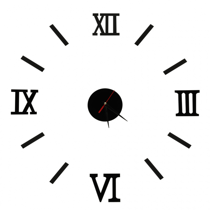 Aga стенен часовник Black Roman Numerals