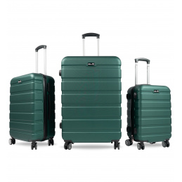 Aga Travel Комплект пътнически куфар MR4650 Green