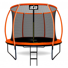 Aga SPORT EXCLUSIVE Батут 250 cm Orange + защитна мрежа + стълба