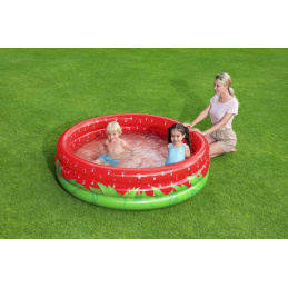 Детски басейн Sweet Strawberry 2+ гребен басейн 160x38cm BESTWAY + ремонтна лепенка
