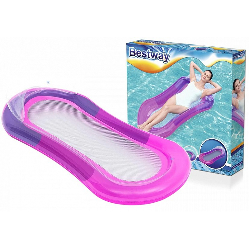 Bestway Aqua Lounge шезлонг лилав 43103