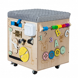 Aga4Kids Образователна кутия/табуретка за съхранение на играчки 3в1 6DZ156 - II. КАЧЕСТВО