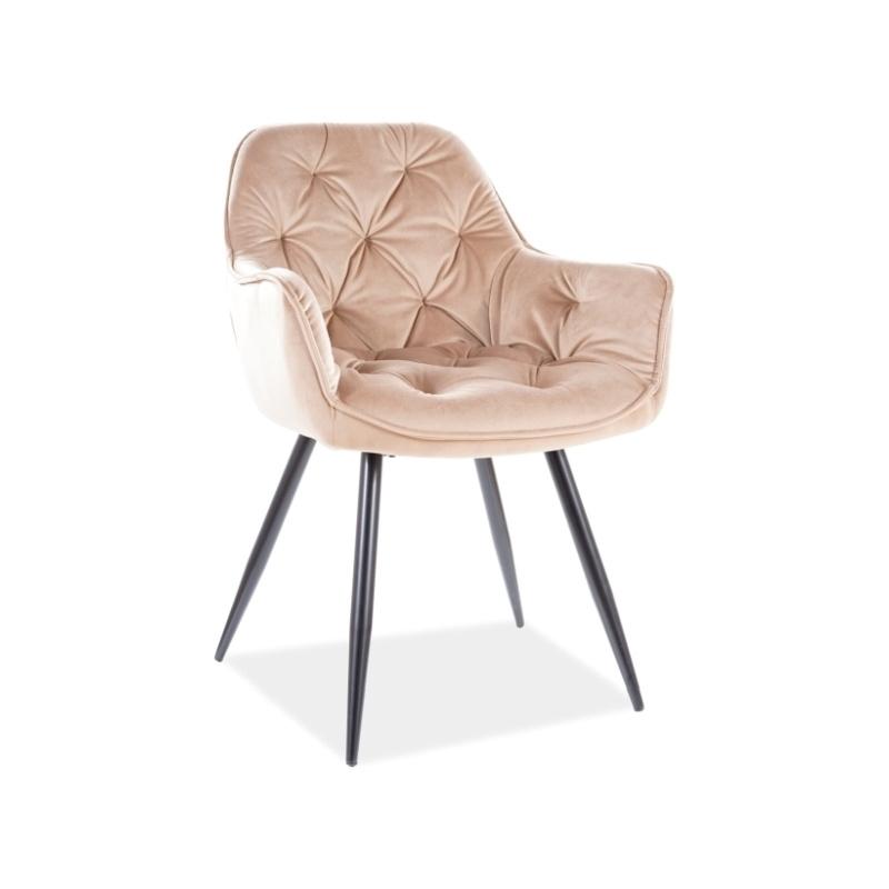 Сигнал Трапезен стол Cherry Velvet Beige 28