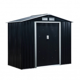 Aga Градинска къща 213x130x185 см Черна