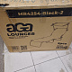 Aga 2x Градински регулируем шезлонг с сенник Черен 6DAZ602 - II. КАЧЕСТВО