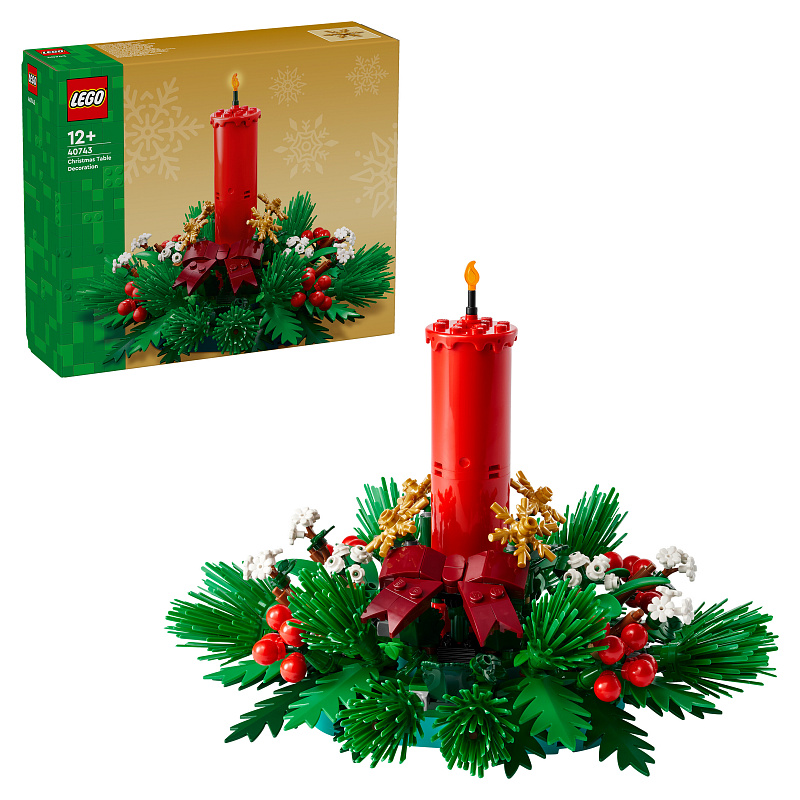  LEGO® Коледно украшение за маса Centerpiece 40743