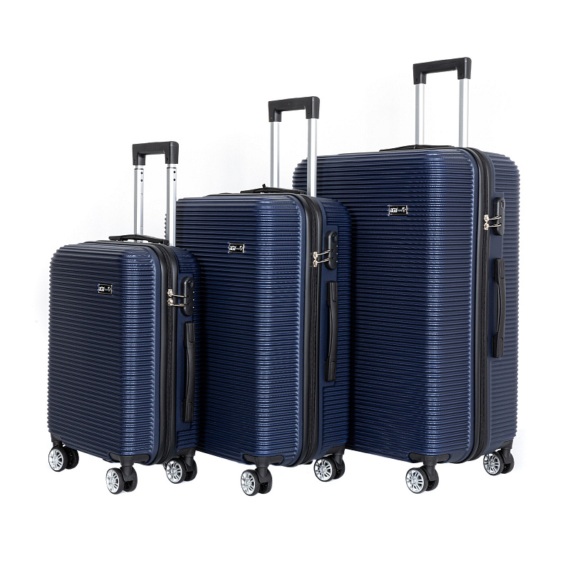 Aga Travel Комплект куфарчета за пътуване MR4651 Тъмно синьо