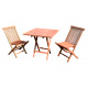 Linder Exclusiv Комплект от тиково дърво TEAK BALKON SET TH022