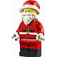LEGO® Голяма минифигура на Дядо Коледа, коледна играчка с украшение 40820