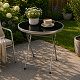 Aga Градинска маса MR6177-Gray 70x60 cm