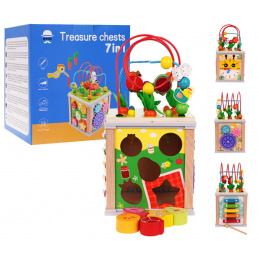 Дървен Многофункционален Куб