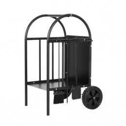 Ага Стойка за дърва с каминни инструменти DS5503