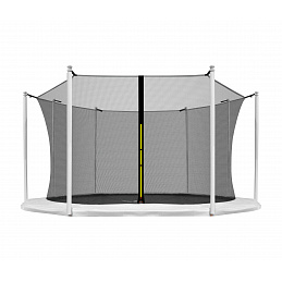 Aga Вътрешна защитна мрежа 366 см за 8 пръта Черна