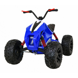 Четворна батерия Lucky Seven Blue + EVA колела + бавен старт + LED + MP3 USB