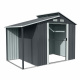 Aga Градинска къща 173x300x222 см Тъмно сив