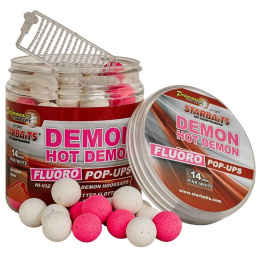 Starbaits Плаващи боили Hot Demon Fluo Pop Up 80 g 14 mm