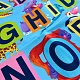 Aga4Kids Детски килим с азбука и животни 150×100 см