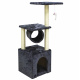 Aga Cat Scratching Post 92 cm Black
