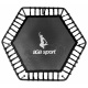 Aga Springboard за фитнес батут Black