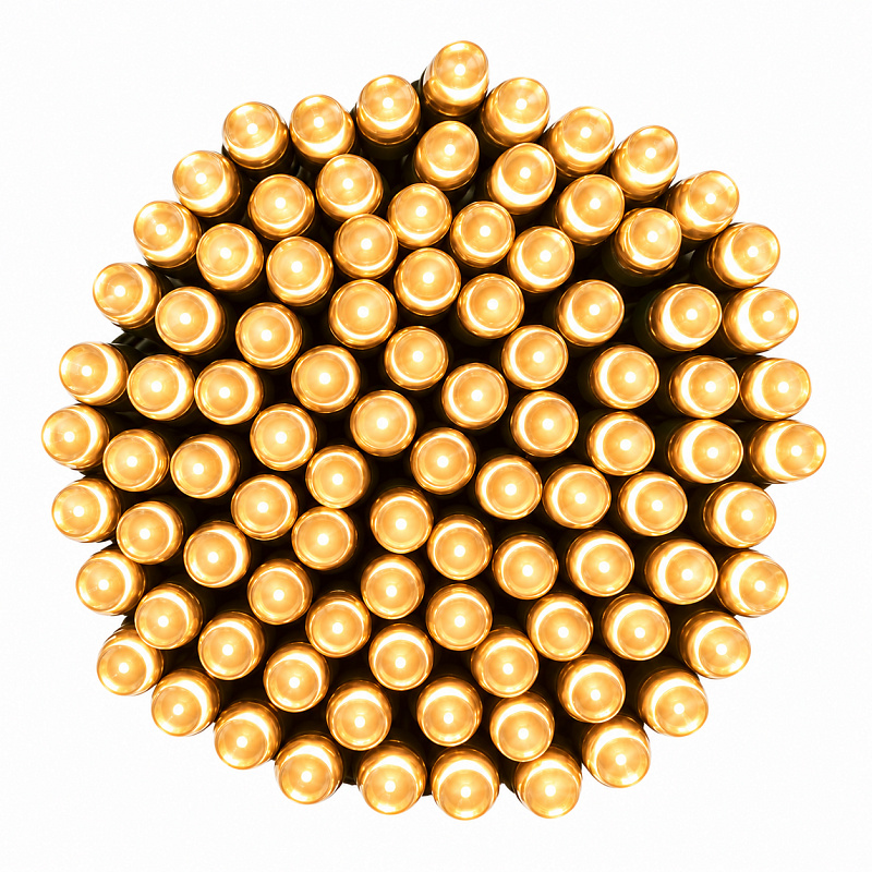 Linder Exclusiv Коледна верига 50 LED Топло бяло