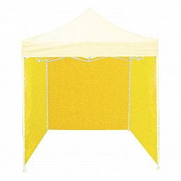 Aga Странични панели за търговски щанд 3x3m Жълт