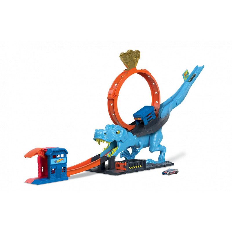 Hot Wheels City HKX42 Примка с лакомия T-Rex