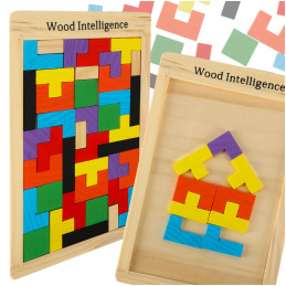 Aga Дървен тетрис 40 части