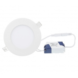 LED CIRCULAR панел BRGD0100 за вграждане - 120x120x12mm - 6W - 230V - 390Lm - неутрално бял