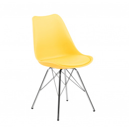 Трапезен стол Aga MR2040 Жълт