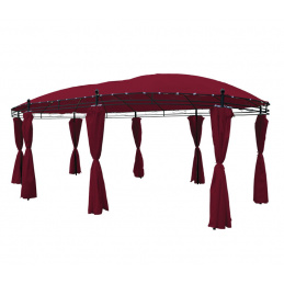 Aga Garden беседка PAVILON OVAL MC3629 Burgundy