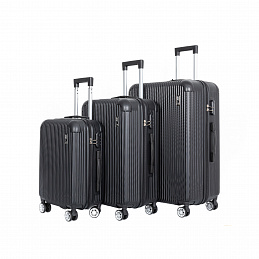 Aga Travel Комплект пътнически куфар MR4652 Black