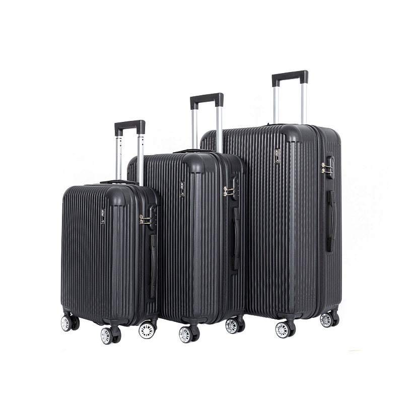 Aga Travel Комплект пътнически куфар MR4652 Black