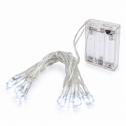 Linder Exclusiv Коледна верига с батерии 30 LED Cold White