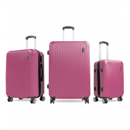 Aga Travel Комплект пътнически куфар MR4652 Pink