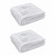 Aga 2x Защитен калъф за растения 80x120 см Бял