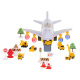 Транспортен самолет Aga + 6 строителни превозни средства