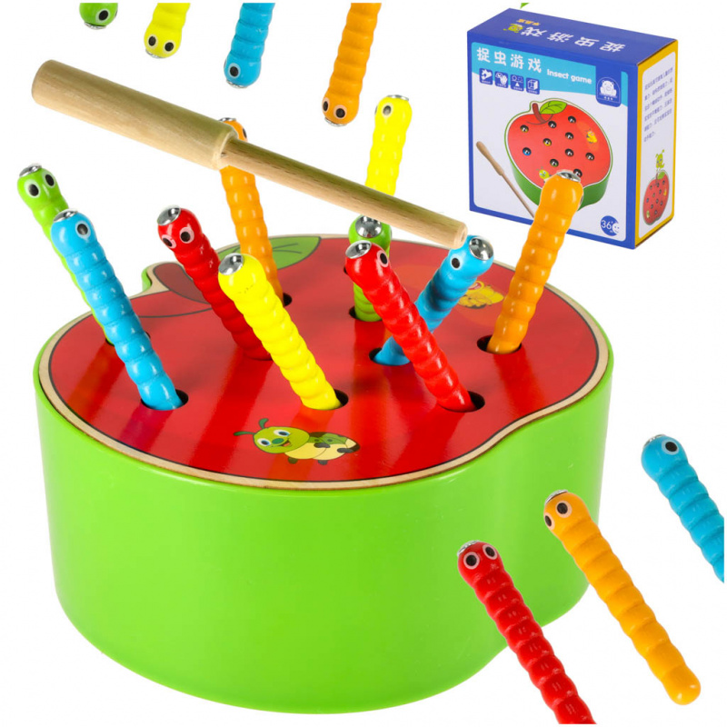 Aga Магнитна игра за улавяне на гъсеница