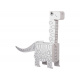 MONUMI 3D Страница за оцветяване Brontosaurus 3+