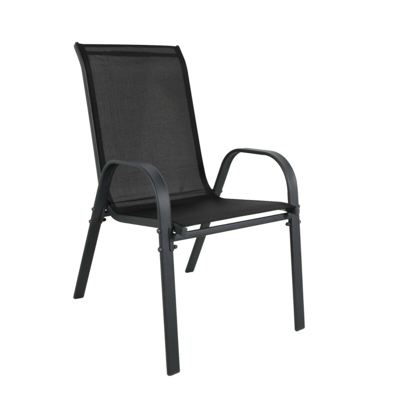 Linder Exclusiv Градински фотьойл STAPEL MC330880 Black