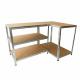 Linder Exclusiv Метален рафт 180x100x60 cm 5 рафта