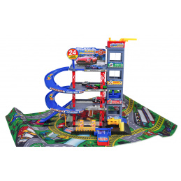 MEGA Многоетажен Паркинг с Постелка + Аксесоари