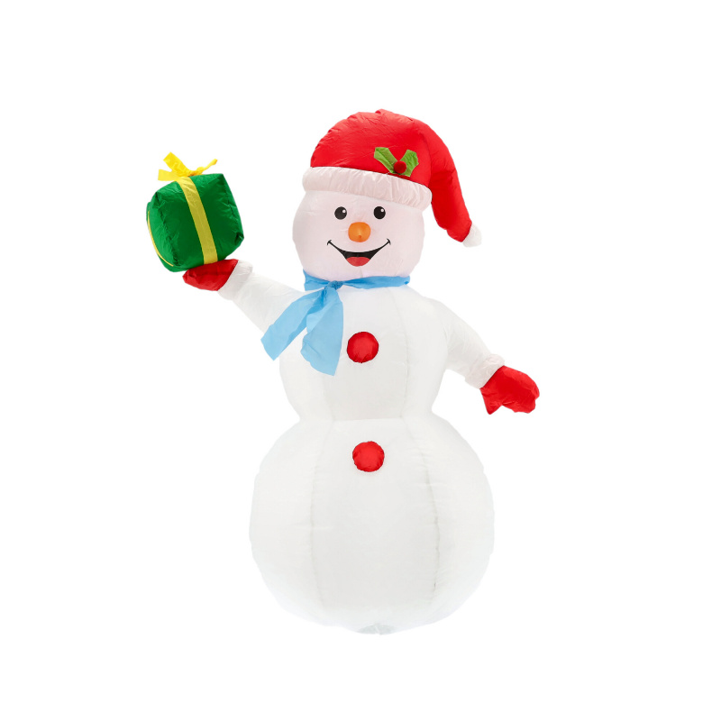 Aga Надуваем LED снежен човек 120 см