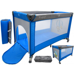 R-Sport Сгъваемо креватче за пътуване K1 Blue