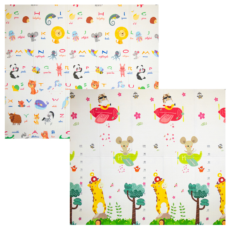 Aga4Kids Детска сгъваема подложка от пяна 200x180 см 6DZ147 - II. КАЧЕСТВО