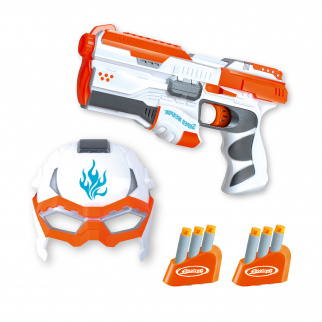Aga4Kids Пистолет за патрони от пяна MR1427 + 6 бр. патрони