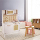 Aga Детска ретро дървена кухня MDF BOHO с аксесоари