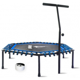 Aga Smart FITNESS Батут 130 см Син + дръжка