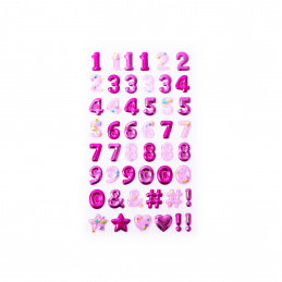 Aga4Kids Самозалепващи се числа DS8101RC